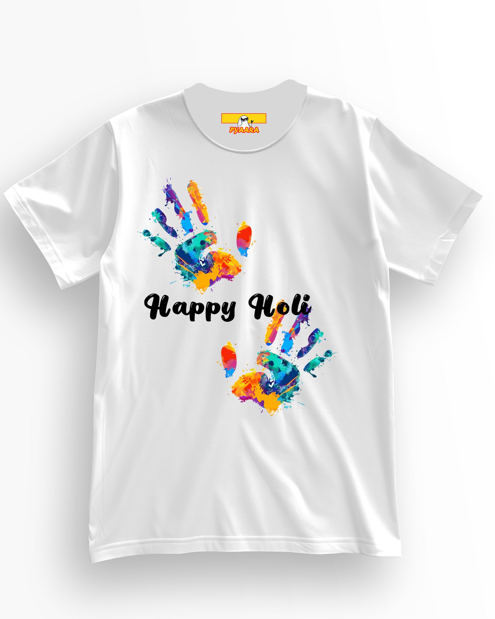 Buy Happy Holi T-Shirt Design 2(Unisex)